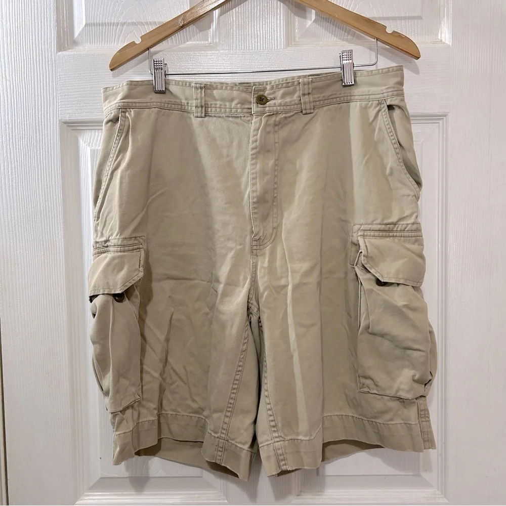 POLO Ralph Lauren Men's Khaki Cargo Shorts Tan Size 36